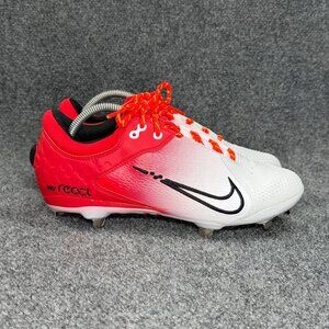 Nike Hyperdiamond 4 Elite Low Metal Softball Cleats Women's‎ Size 10 Red White